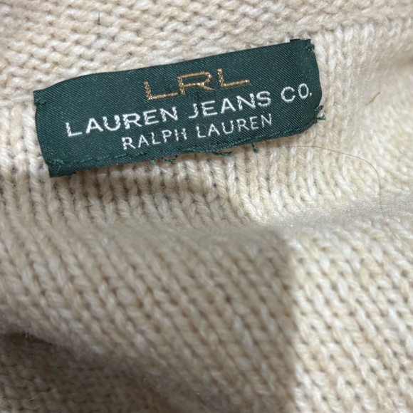 Lauren Ralph Lauren Wool-Blend Preppy Cardigan (no size). - Picture 4 of 4